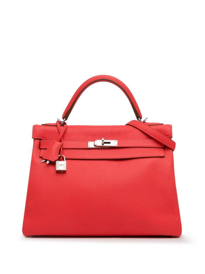 Hermès Pre-Owned 2014 Togo Kelly Retourne 32 satchel - Red von Hermès Pre-Owned