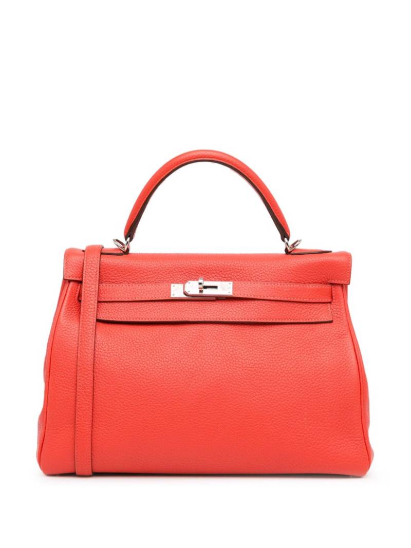 Hermès Pre-Owned 2014 Togo Kelly Retourne 32 satchel - Red von Hermès Pre-Owned