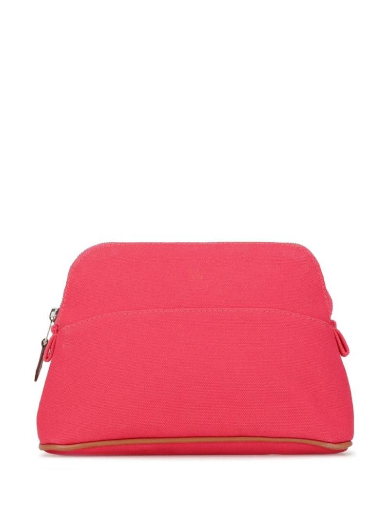 Hermès Pre-Owned 2015-2023 Mini Canvas Bolide pouch - Pink von Hermès Pre-Owned