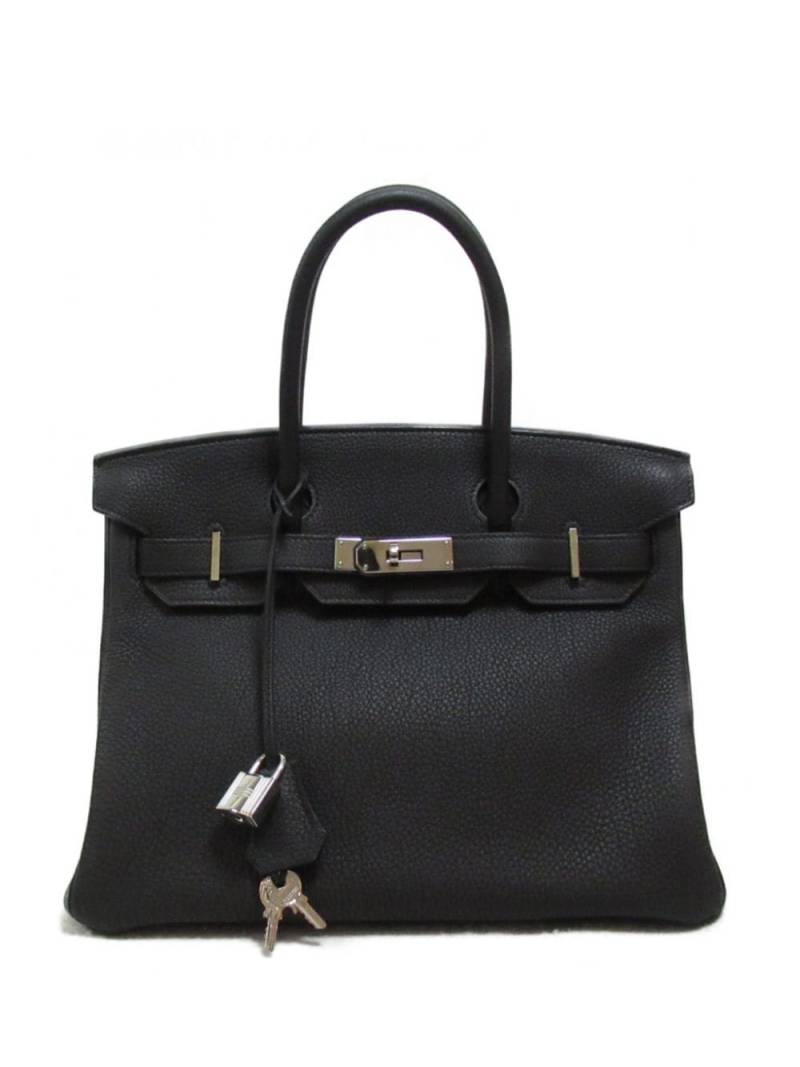 Hermès Pre-Owned 2015 Birkin 30 handbag - Black von Hermès Pre-Owned