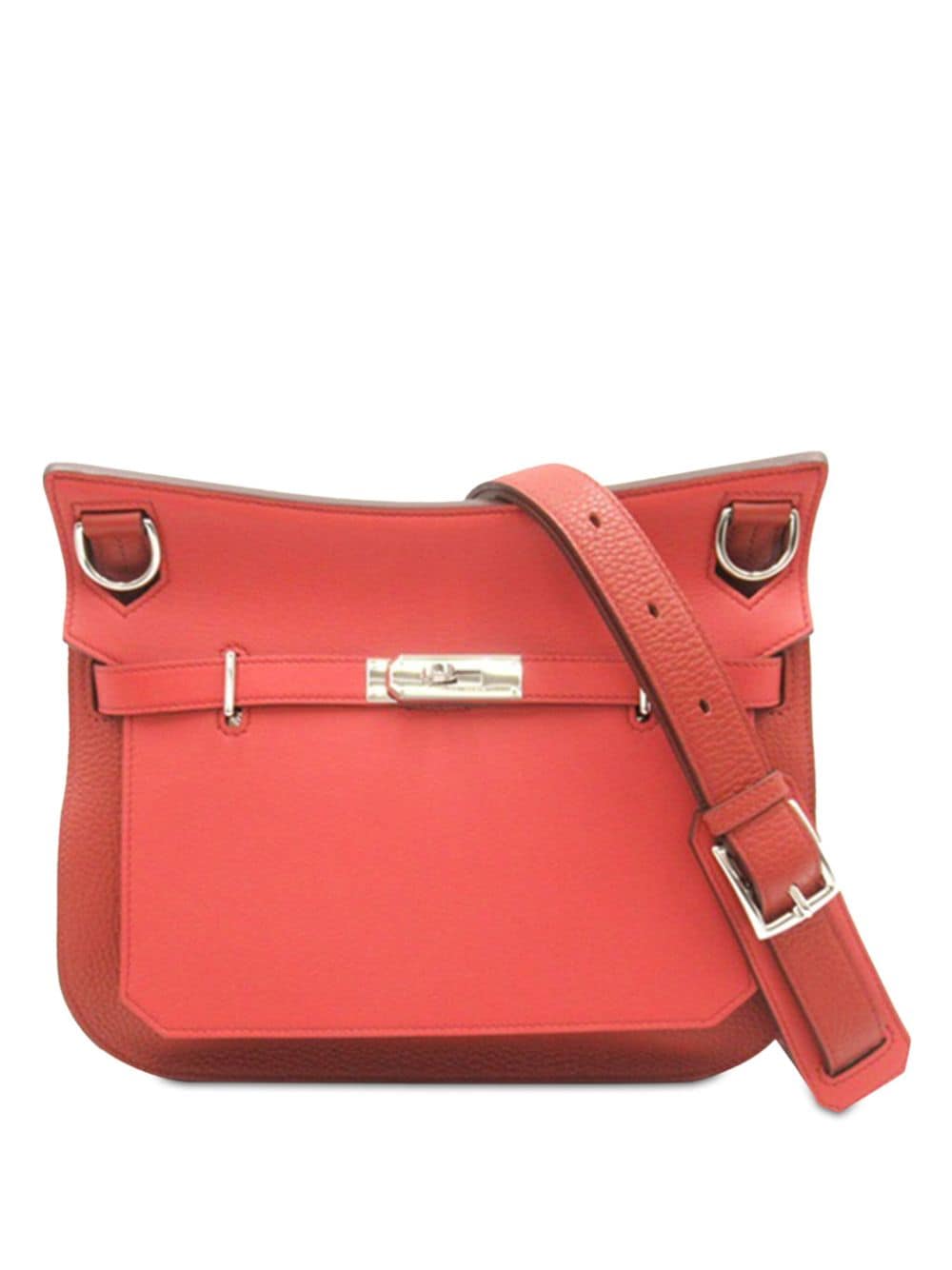 Hermès Pre-Owned 2015 Clemence Jypsiere 28 crossbody bag - Red von Hermès Pre-Owned