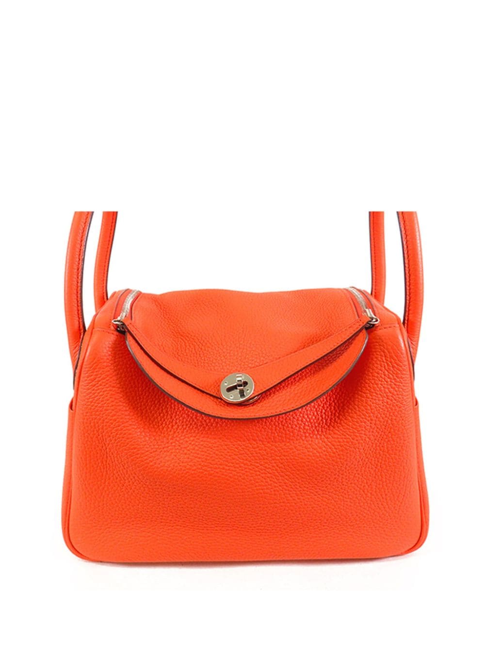 Hermès Pre-Owned 2015 Clemence Lindy 30 shoulder bag - Orange von Hermès Pre-Owned