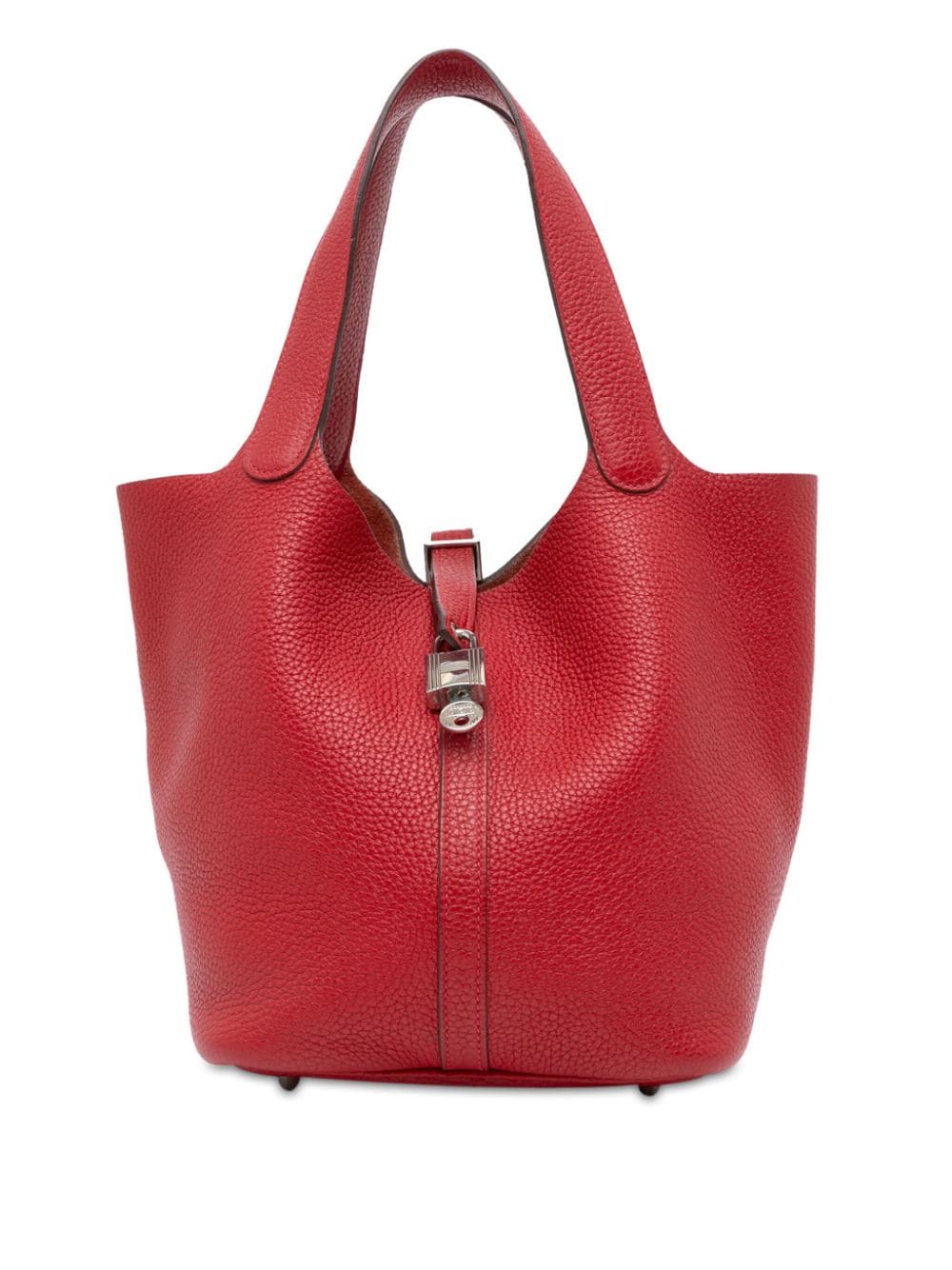 Hermès Pre-Owned 2015 Clemence Picotin Lock 22 handbag - Red von Hermès Pre-Owned