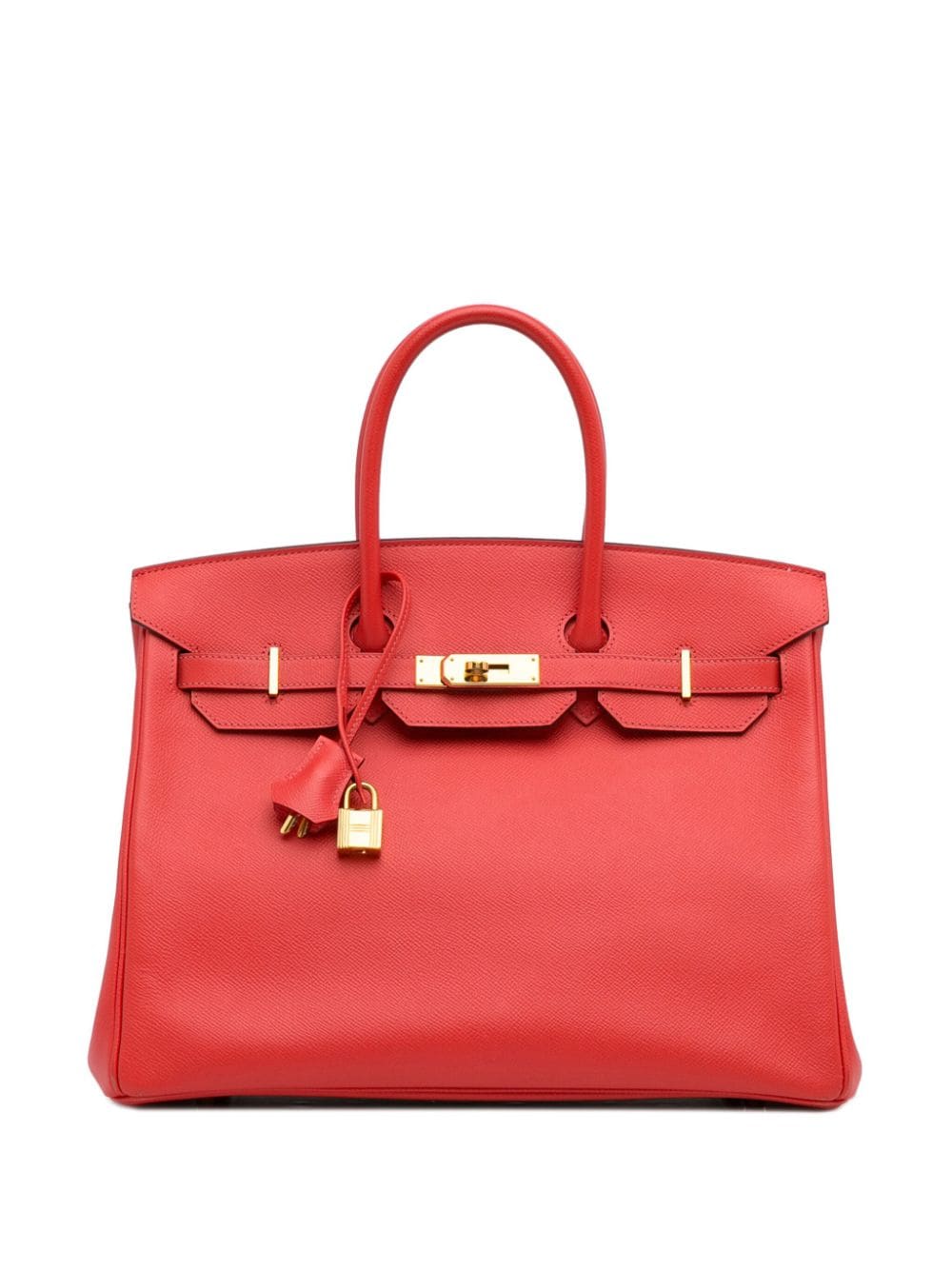 Hermès Pre-Owned 2016 2016 Epsom Birkin 35 handbag - Red von Hermès Pre-Owned