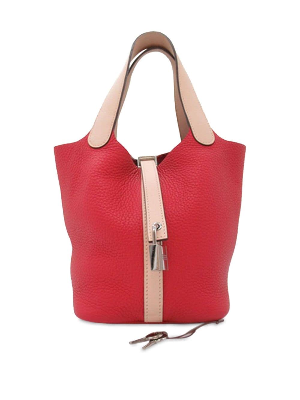 Hermès Pre-Owned 2016 Bicolor Swift and Clemence Picotin Lock 18 PM handbag - Pink von Hermès Pre-Owned