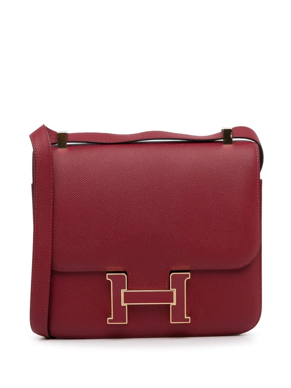 Hermès Pre-Owned 2017 Epsom Constance 24 crossbody bag - Red von Hermès Pre-Owned