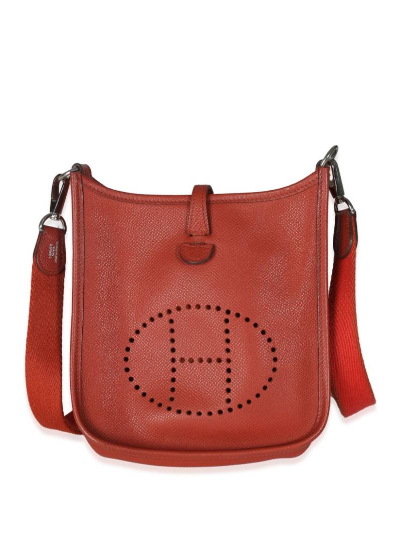 Hermès Pre-Owned 2017 Evelyne TPM shoulder bag - Red von Hermès Pre-Owned