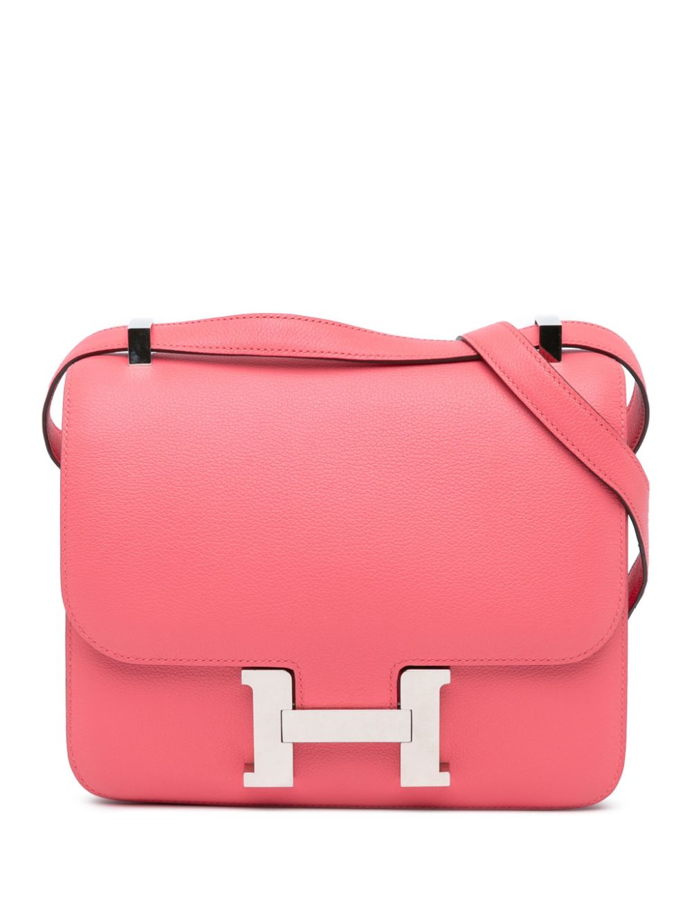 Hermès Pre-Owned 2017 Evercolor Constance 24 crossbody bag - Pink von Hermès Pre-Owned