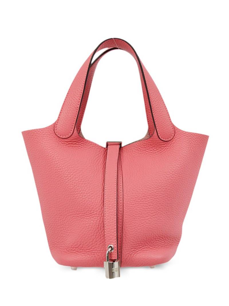 Hermès Pre-Owned 2017 Picotin 18 PM handbag - Pink von Hermès Pre-Owned