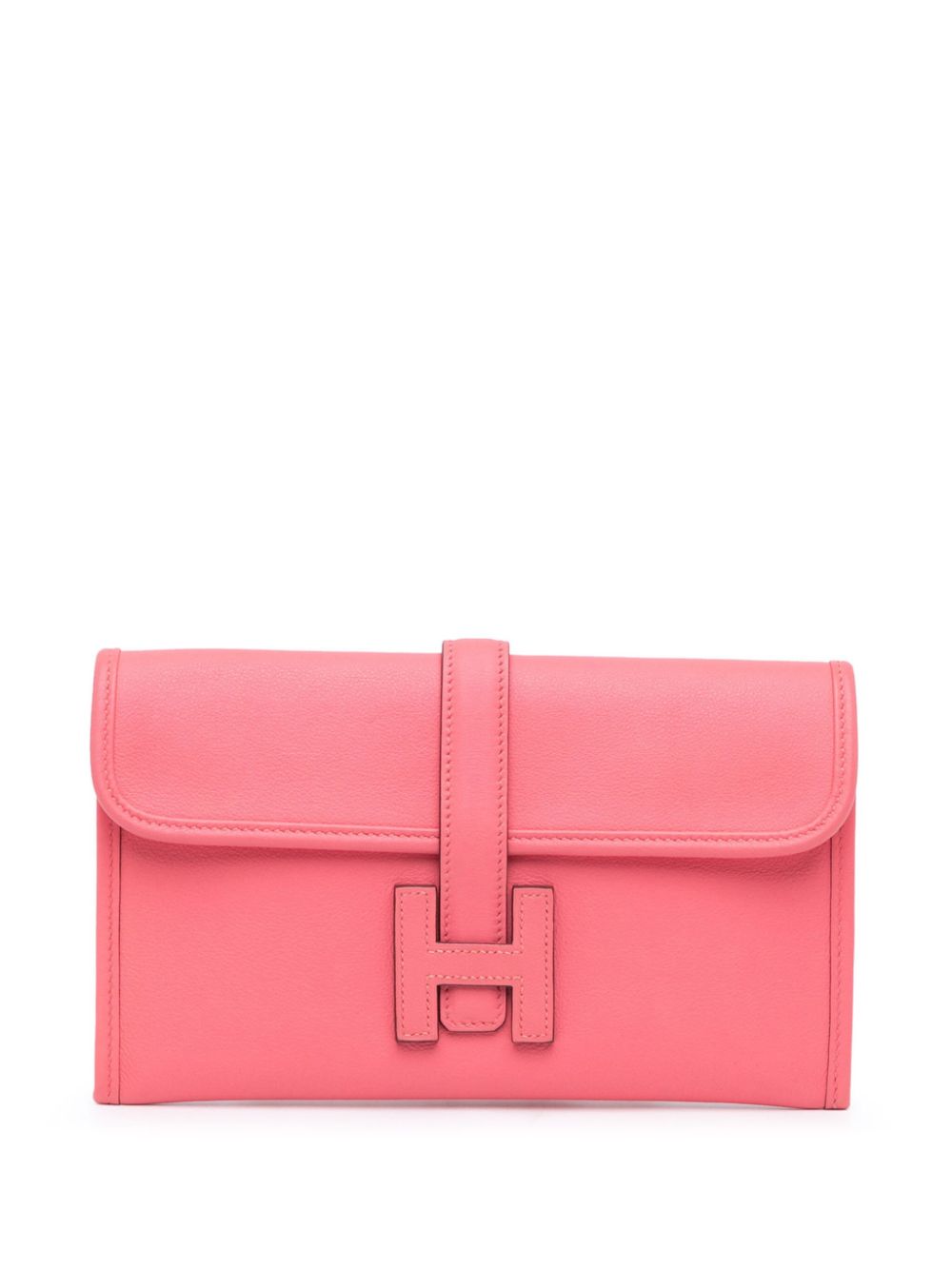 Hermès Pre-Owned 2018 Swift Jige Duo clutch bag - Pink von Hermès Pre-Owned