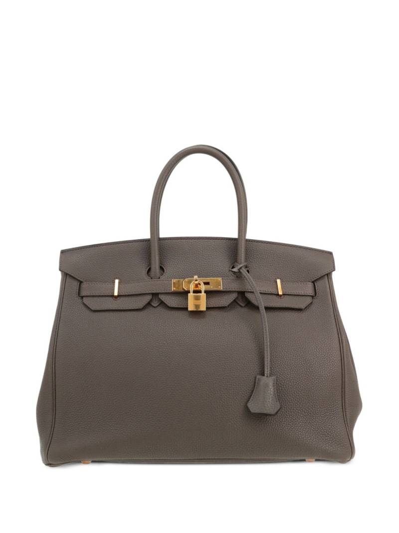 Hermès Pre-Owned 2019 Birkin 35 handbag - Grey von Hermès Pre-Owned