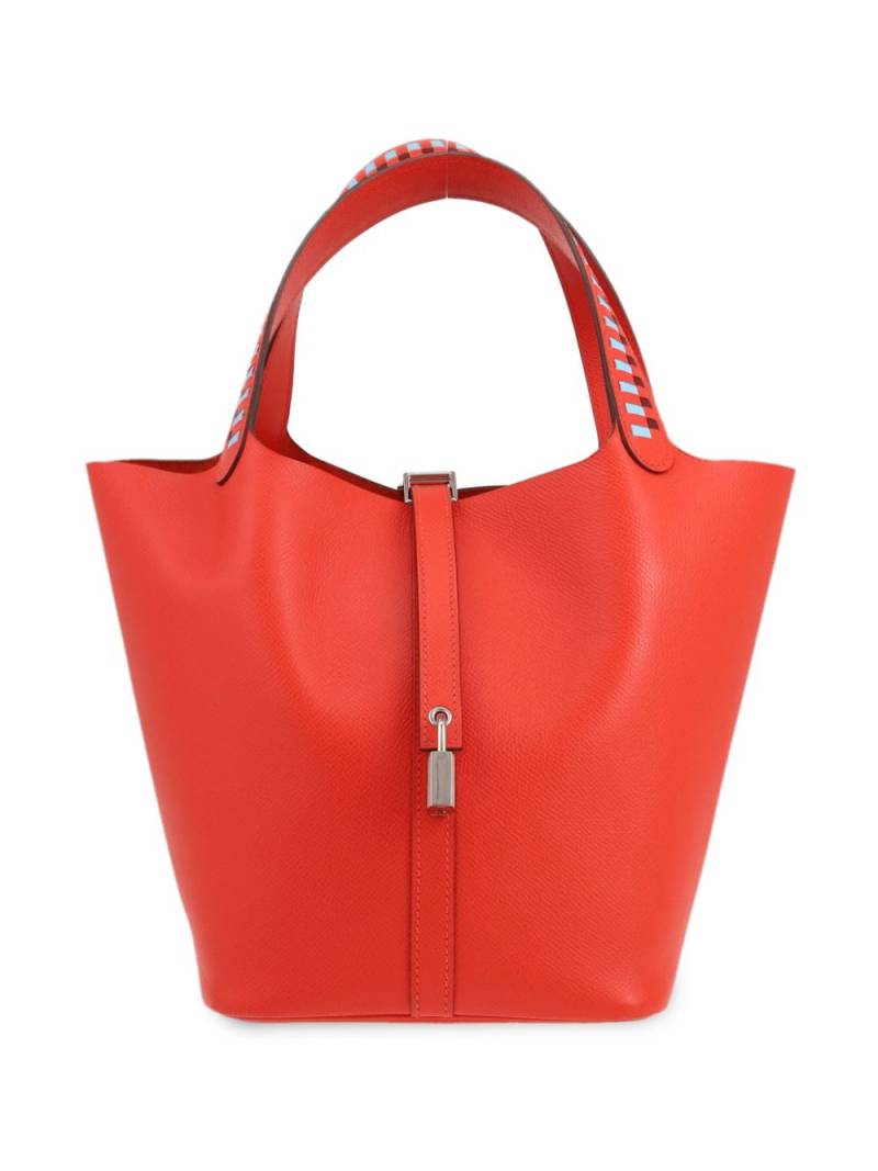 Hermès Pre-Owned 2019 Picotin Lock tote bag - Red von Hermès Pre-Owned