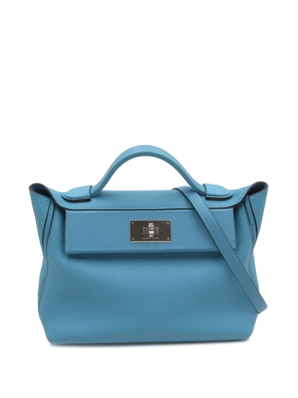 Hermès Pre-Owned 2019 Togo Swift 24/24 29 satchel - Blue von Hermès Pre-Owned