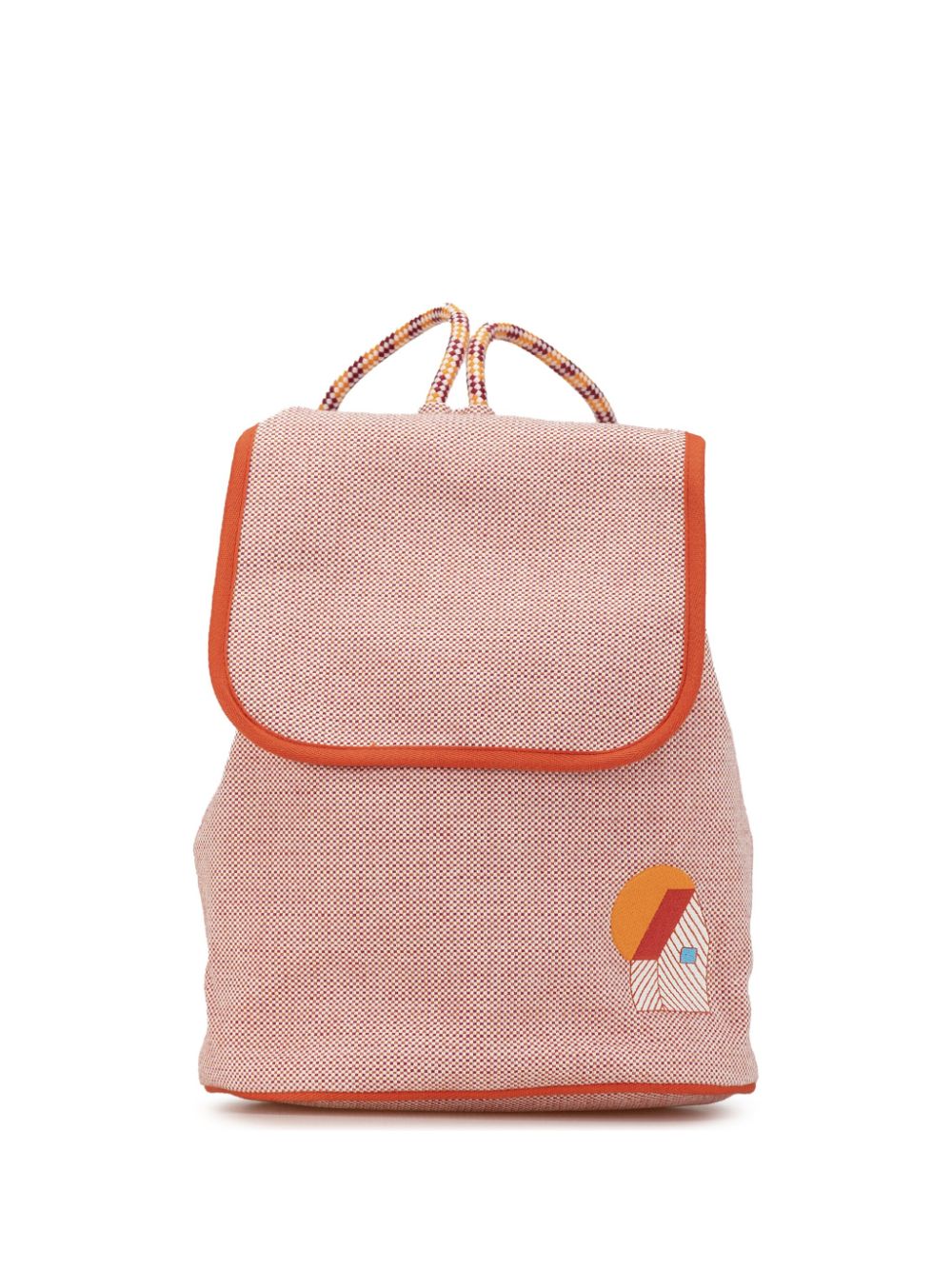 Hermès Pre-Owned 2020-2024 Les Cabanes backpack - Orange von Hermès Pre-Owned