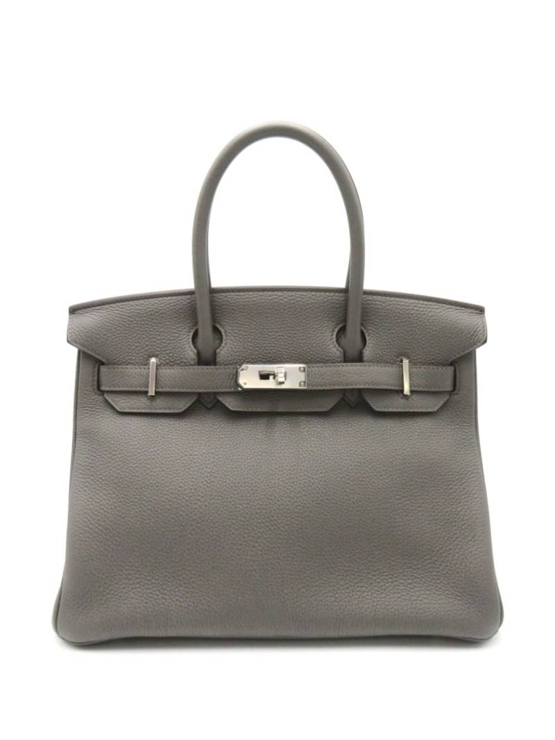 Hermès Pre-Owned 2020 Birkin 30 handbag - Grey von Hermès Pre-Owned