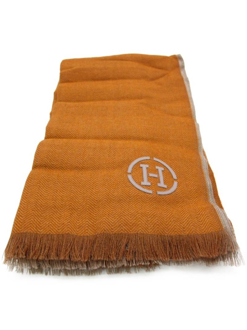 Hermès Pre-Owned 2020 Himalayan Dip Dye scarf - Orange von Hermès Pre-Owned