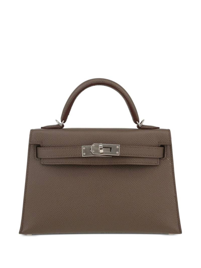 Hermès Pre-Owned 2020 Kelly 20 handbag - Grey von Hermès Pre-Owned