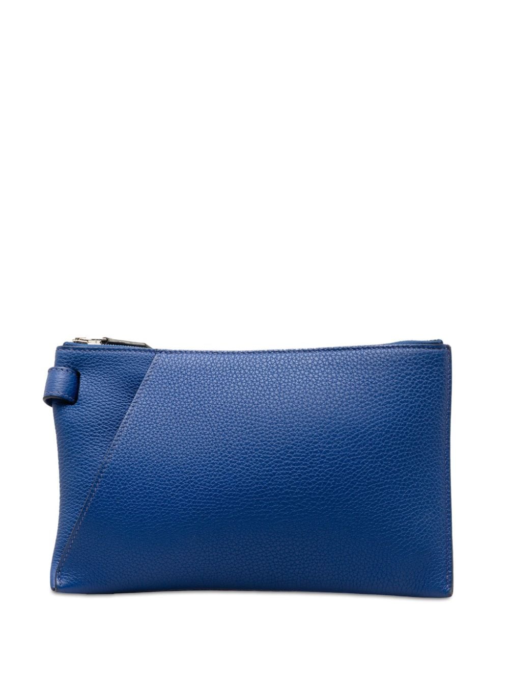 Hermès Pre-Owned 2020 Togo Cabavertige 24 Pouch clutch bag - Blue von Hermès Pre-Owned