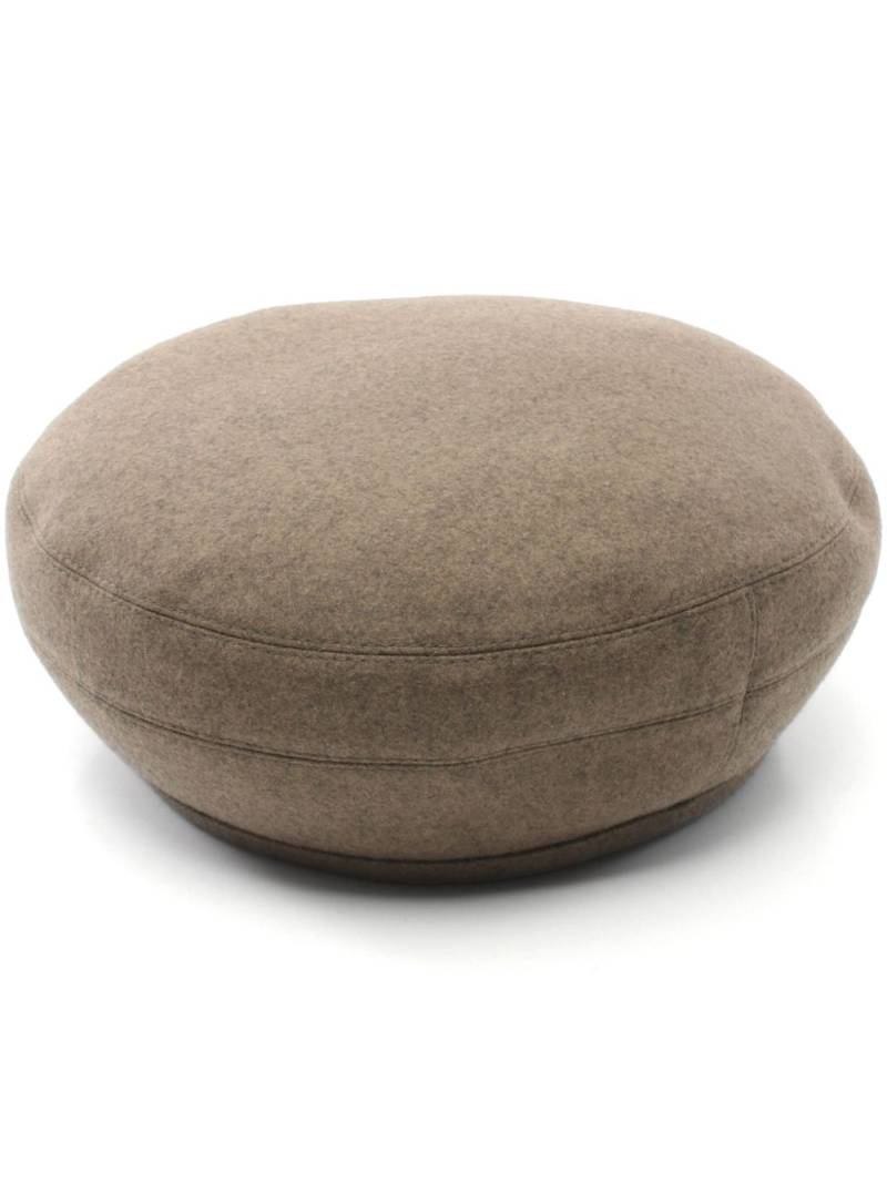 Hermès Pre-Owned 2020s cashmere beret - Brown von Hermès Pre-Owned