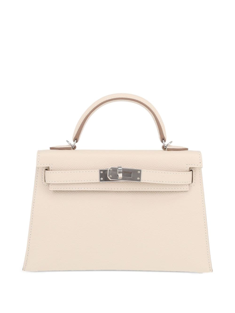 Hermès Pre-Owned 2021 Kelly 20 handbag - White von Hermès Pre-Owned