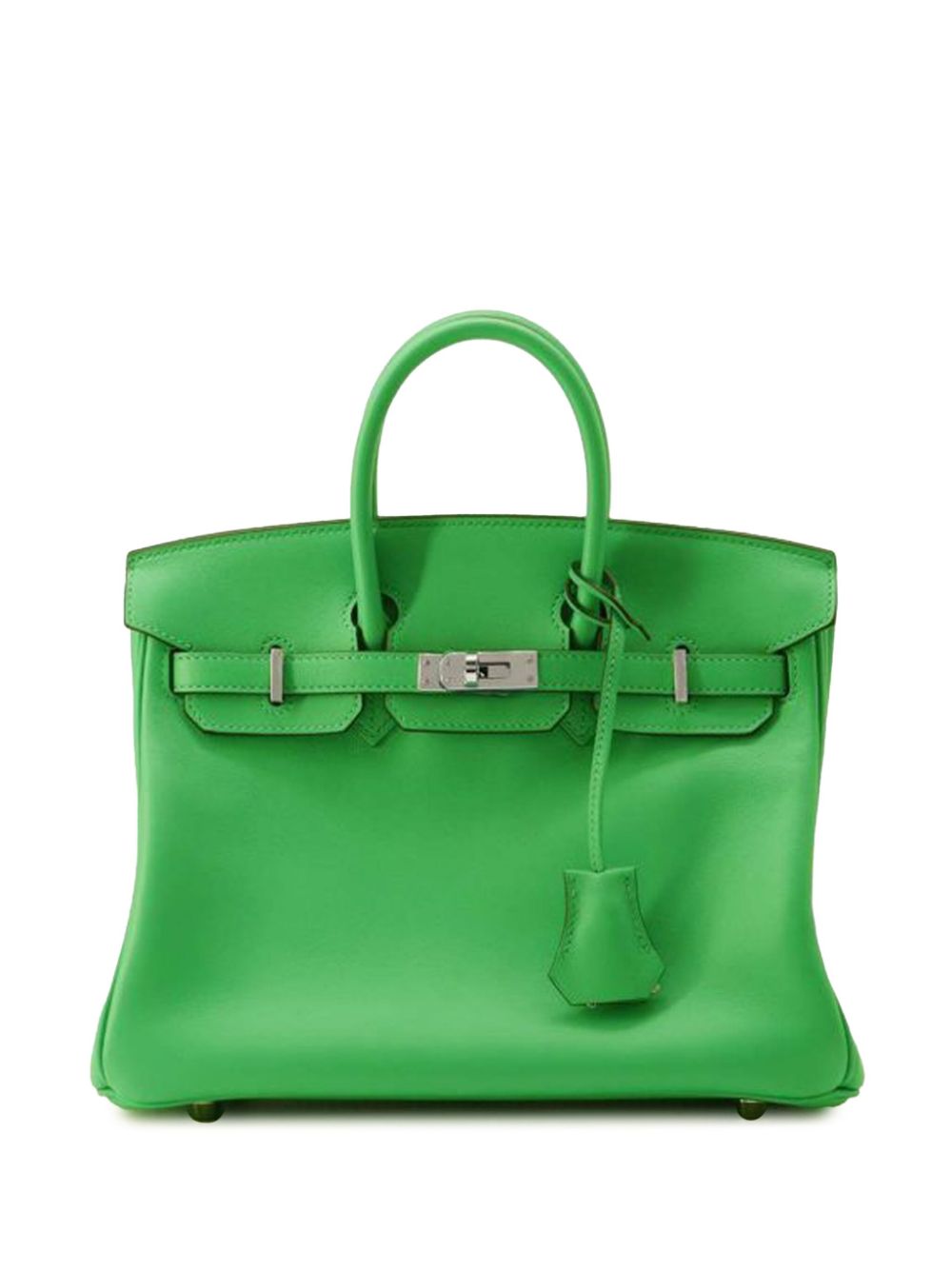 Hermès Pre-Owned 2021 Swift Birkin Retourne 25 handbag - Green von Hermès Pre-Owned