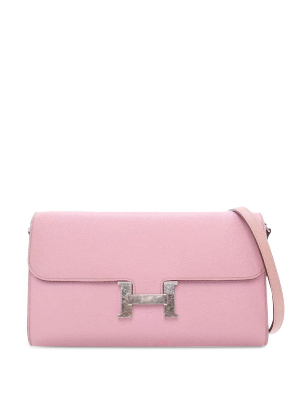 Hermès Pre-Owned 2022 Epsom Constance To Go Wallet crossbody bag - Pink von Hermès Pre-Owned