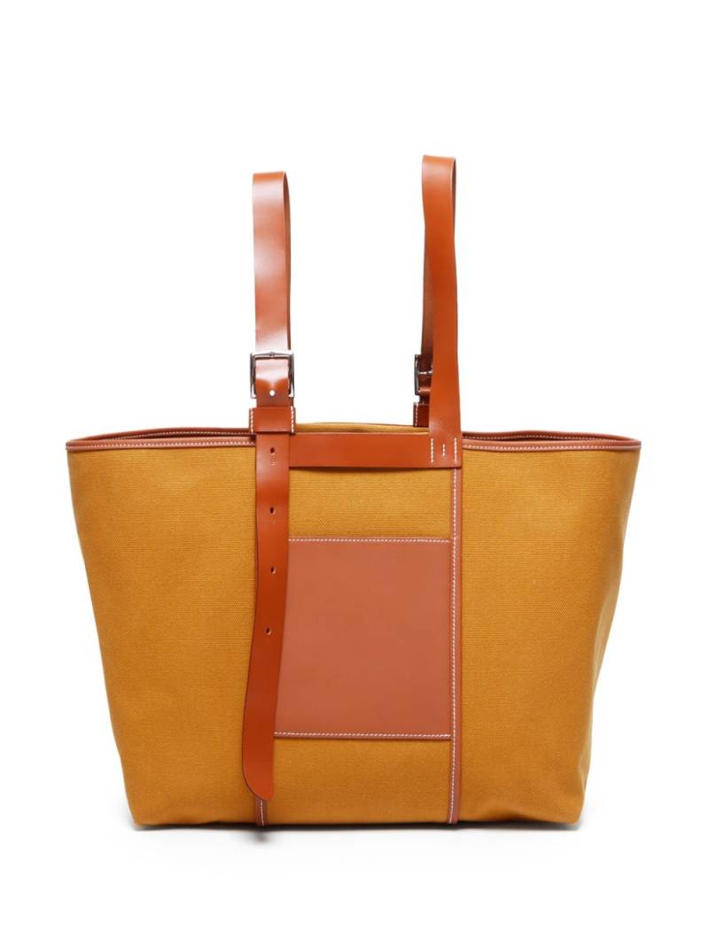 Hermès Pre-Owned 2022 Etriviere Pocket 35 tote bag - Yellow von Hermès Pre-Owned