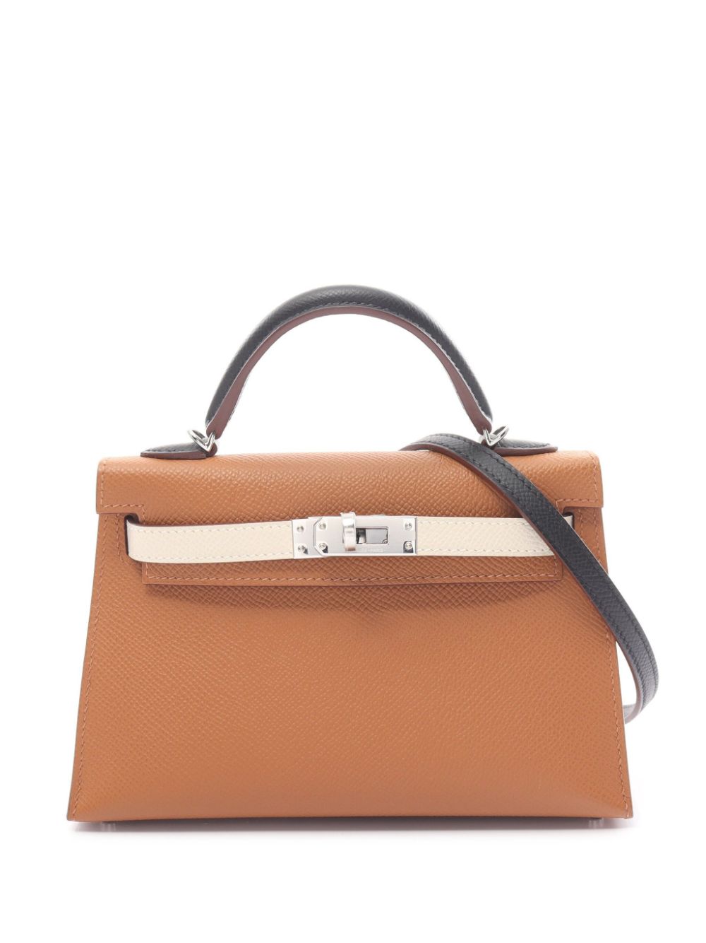 Hermès Pre-Owned 2022 Mini Kelly two-way bag - Neutrals von Hermès Pre-Owned