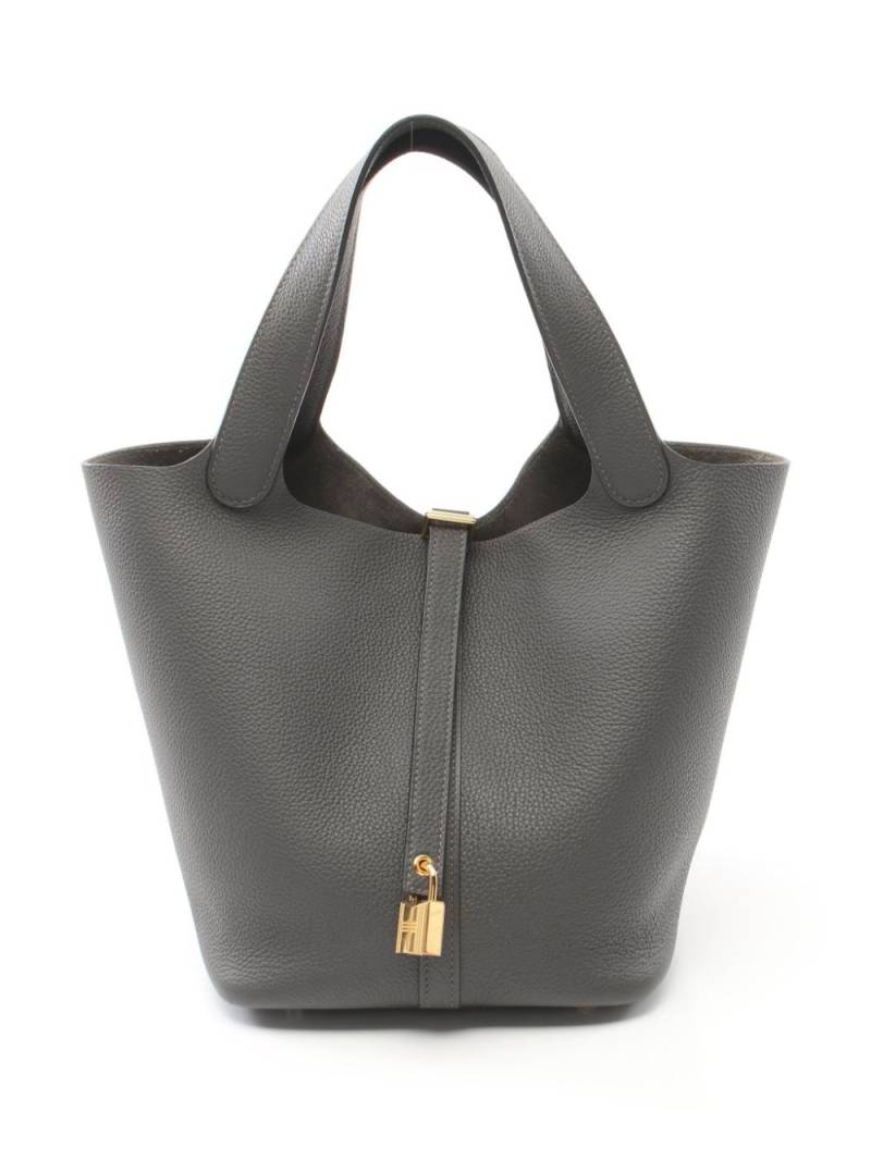 Hermès Pre-Owned 2022 Picotin Lock MM tote bag - Grey von Hermès Pre-Owned