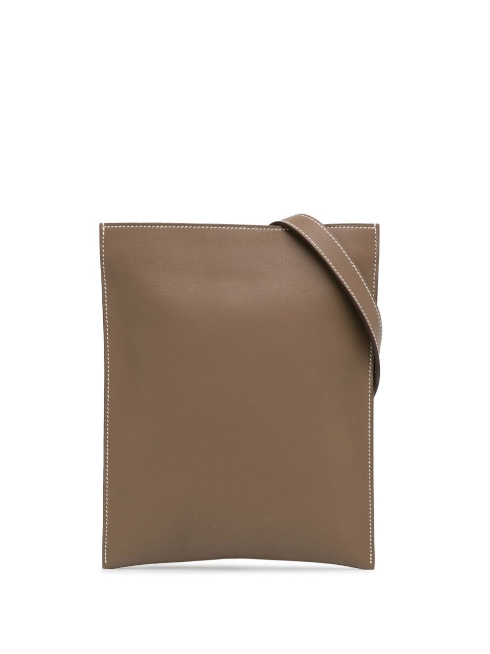 Hermès Pre-Owned 2022 Swift Pochenplus Wallet crossbody bag - Brown von Hermès Pre-Owned