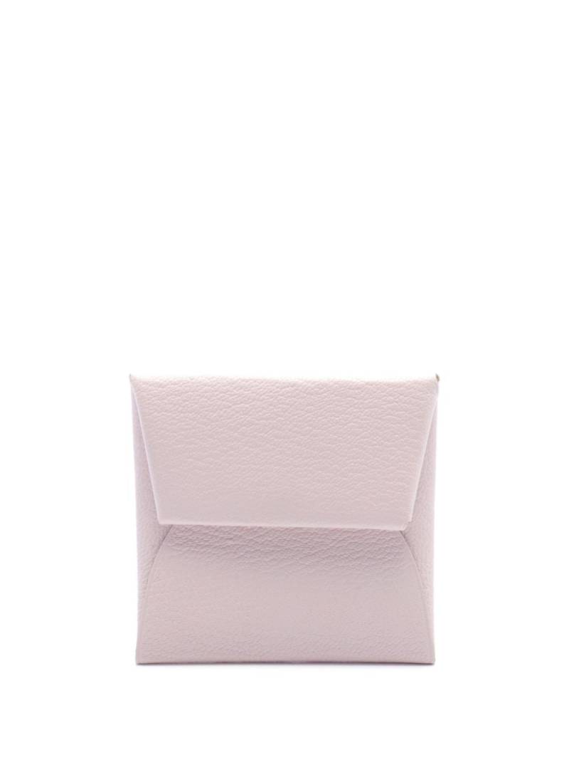 Hermès Pre-Owned 2023 Bastia coin purse - Pink von Hermès Pre-Owned