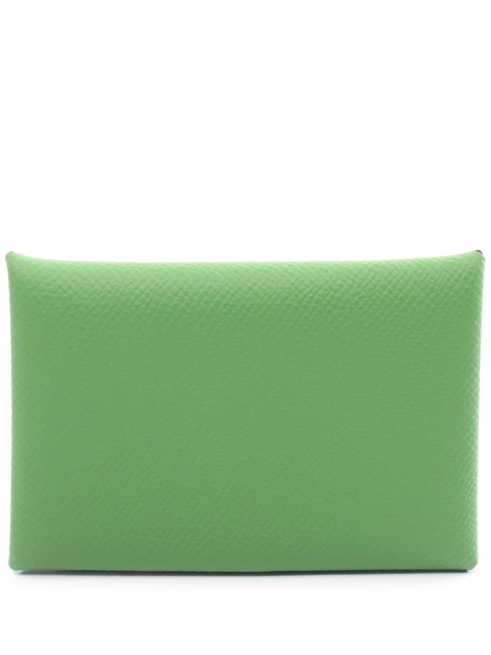 Hermès Pre-Owned 2023 Calvi coin purse - Green von Hermès Pre-Owned