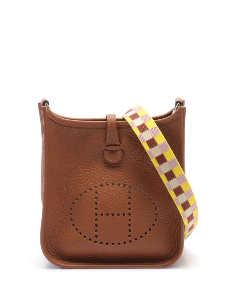 Hermès Pre-Owned 2023 Evelyne TPM shoulder bag - Brown von Hermès Pre-Owned