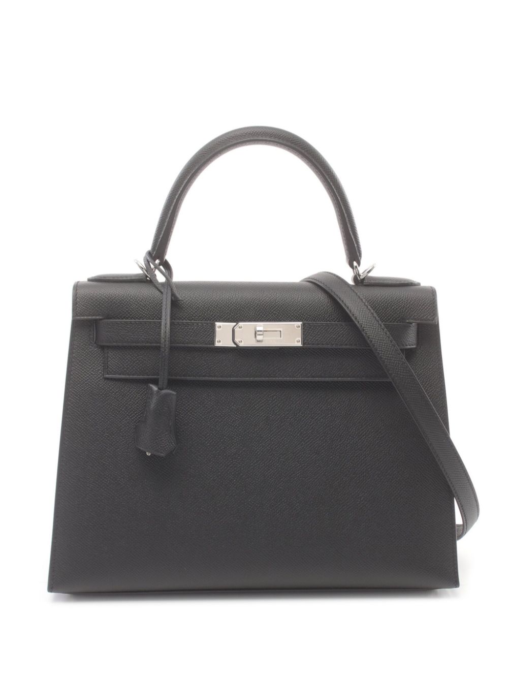 Hermès Pre-Owned 2023 Kelly 28 two-way bag - Black von Hermès Pre-Owned