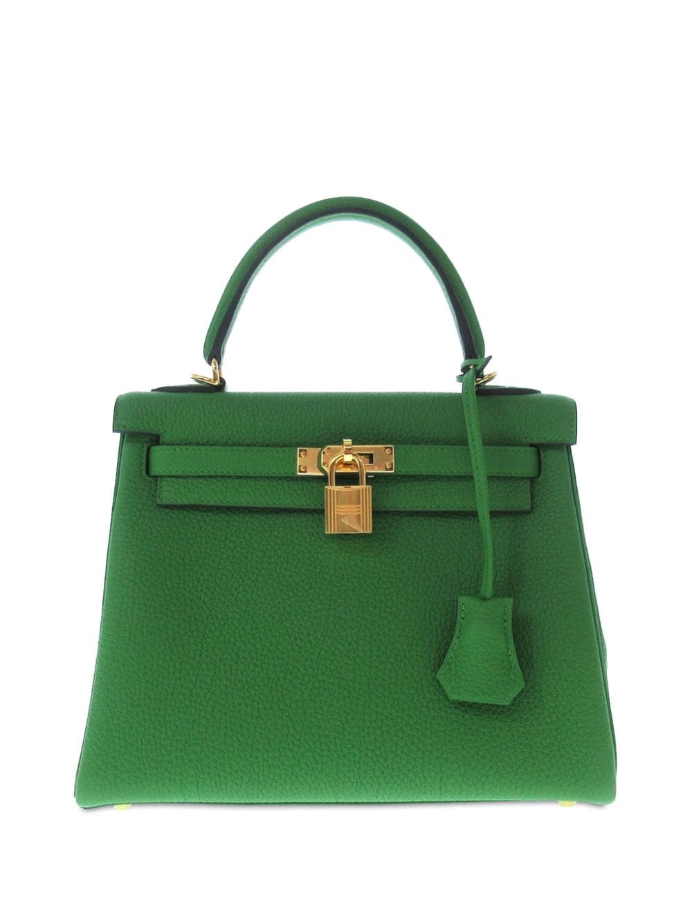 Hermès Pre-Owned 2023 Togo Kelly Retourne 25 satchel - Green von Hermès Pre-Owned