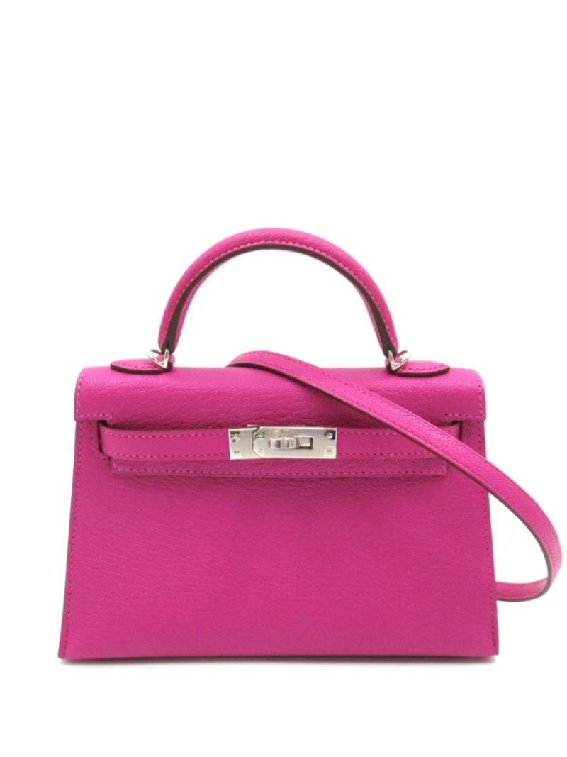 Hermès Pre-Owned 2023 mini Kelly Sellier two-way handbag - Pink von Hermès Pre-Owned