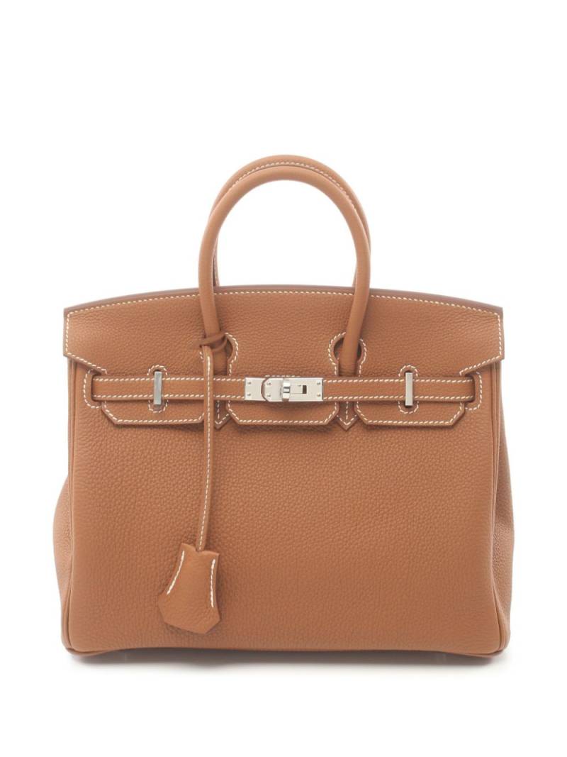 Hermès Pre-Owned 2024 Birkin 25 handbag - Brown von Hermès Pre-Owned