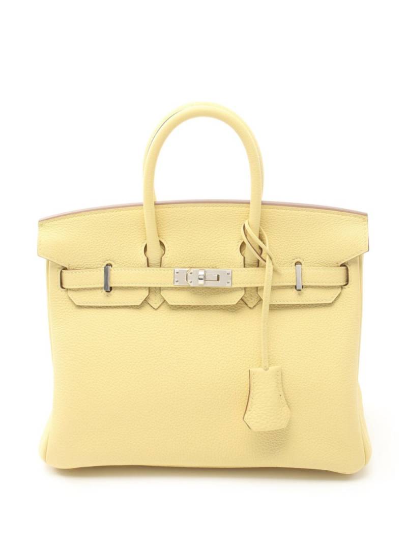 Hermès Pre-Owned 2024 Birkin 25 tote bag - Yellow von Hermès Pre-Owned