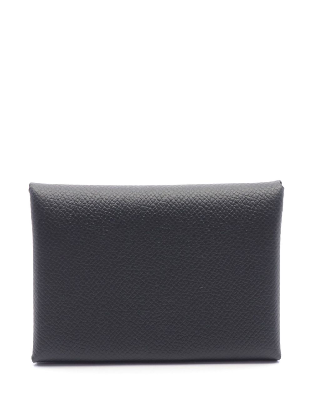 Hermès Pre-Owned 2024 Calvi Duo coin purse - Black von Hermès Pre-Owned