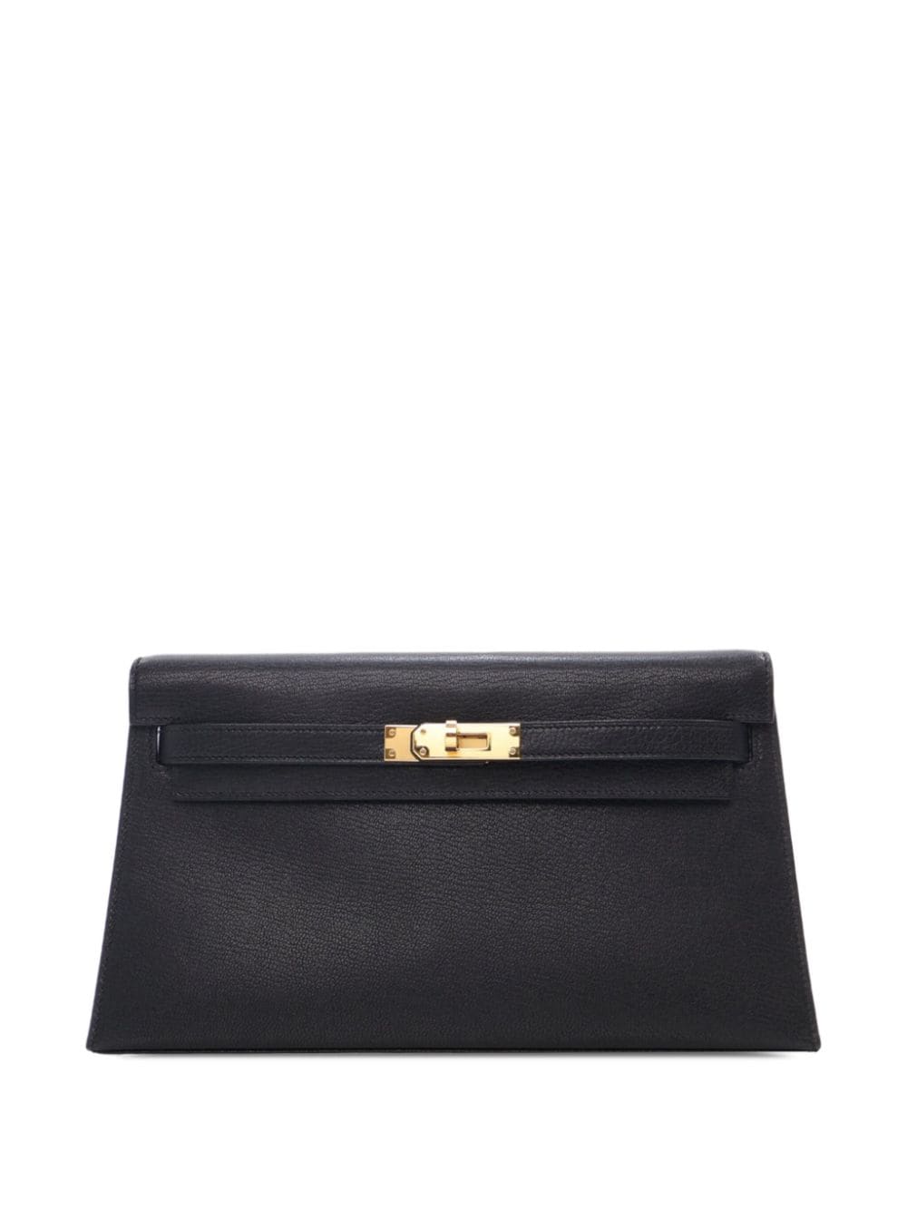 Hermès Pre-Owned 2024 Chevre Chamkila Kelly Elan shoulder bag - Black von Hermès Pre-Owned