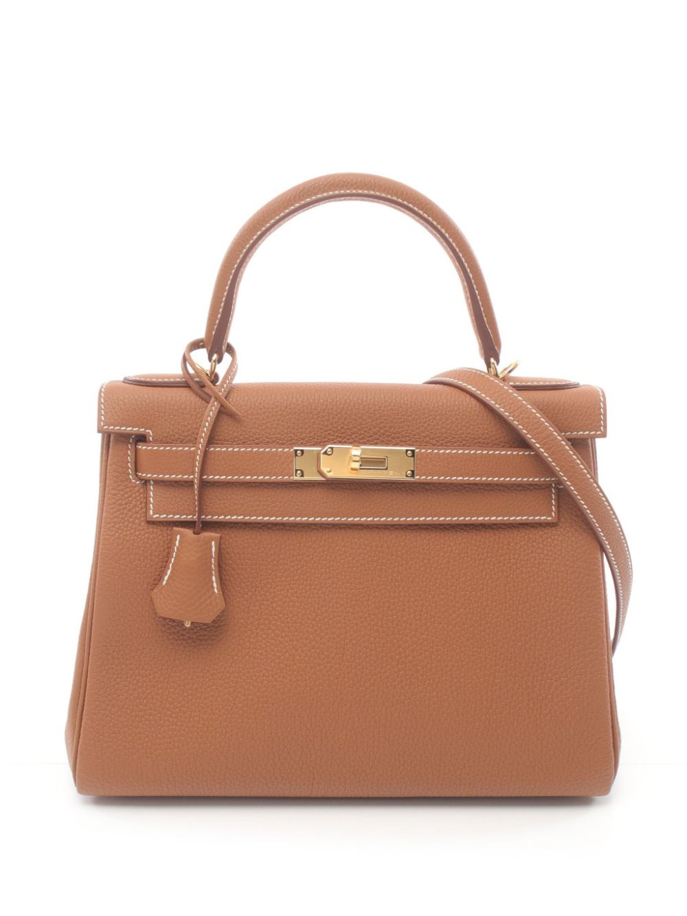 Hermès Pre-Owned 2024 Kelly 28 handbag - Neutrals von Hermès Pre-Owned