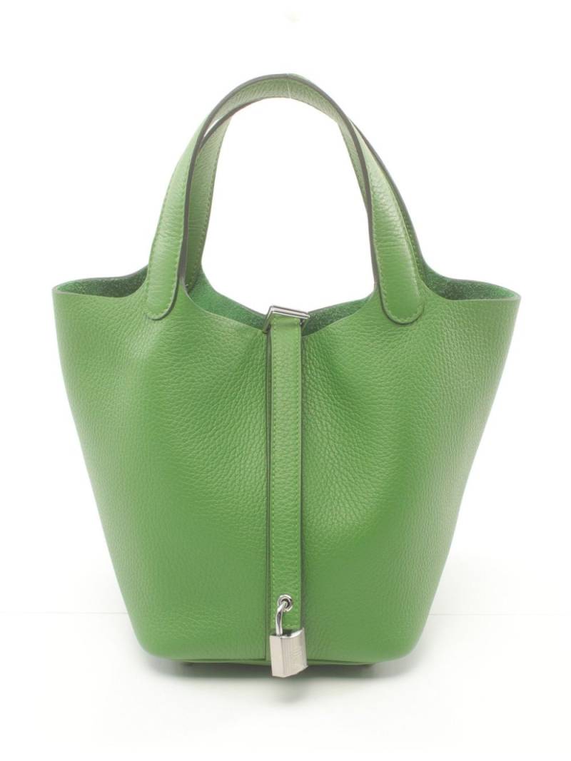 Hermès Pre-Owned 2024 Picotin Lock PM tote bag - Green von Hermès Pre-Owned