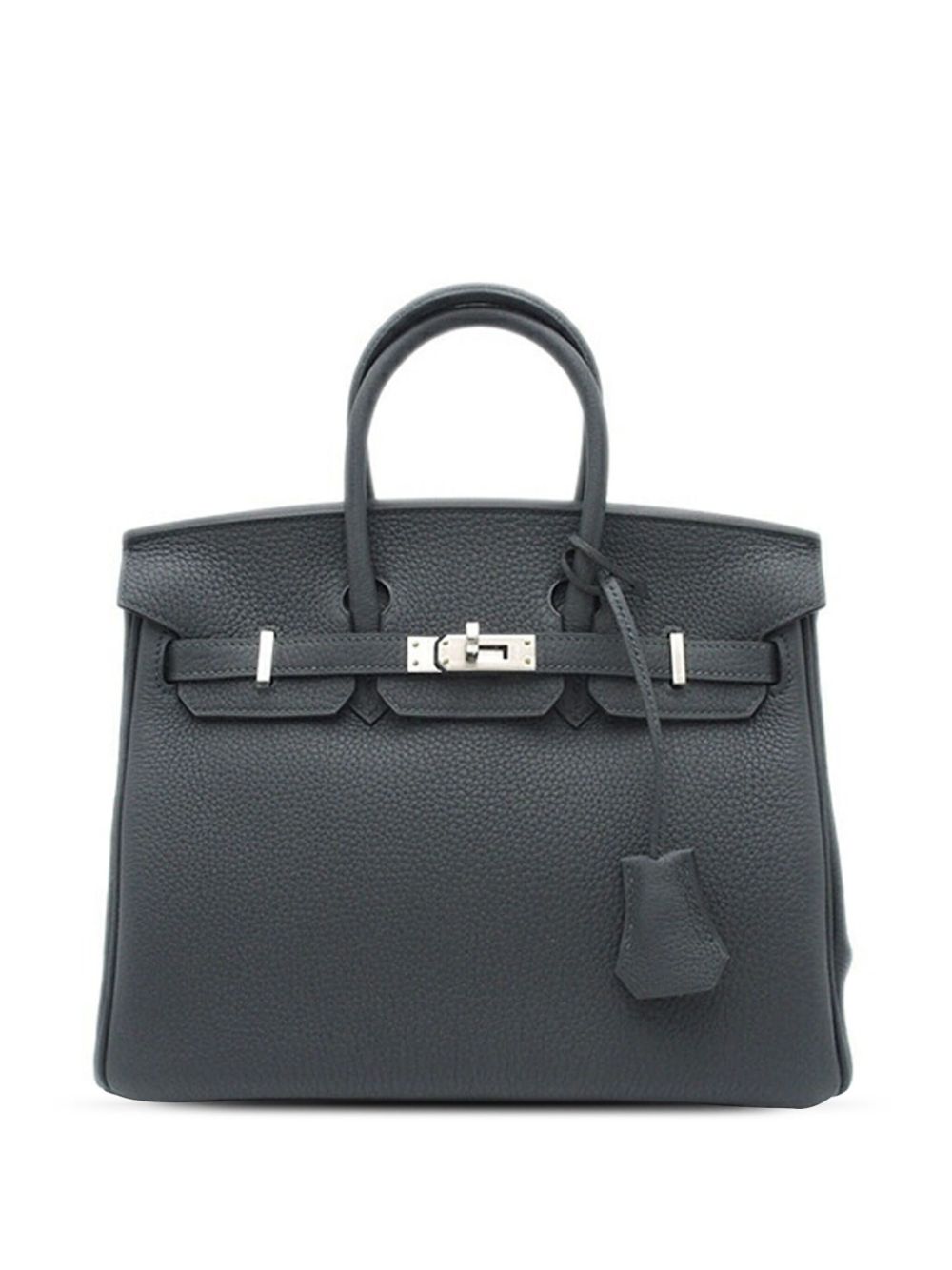 Hermès Pre-Owned 2024 Togo Birkin Retourne 25 handbag - Grey von Hermès Pre-Owned