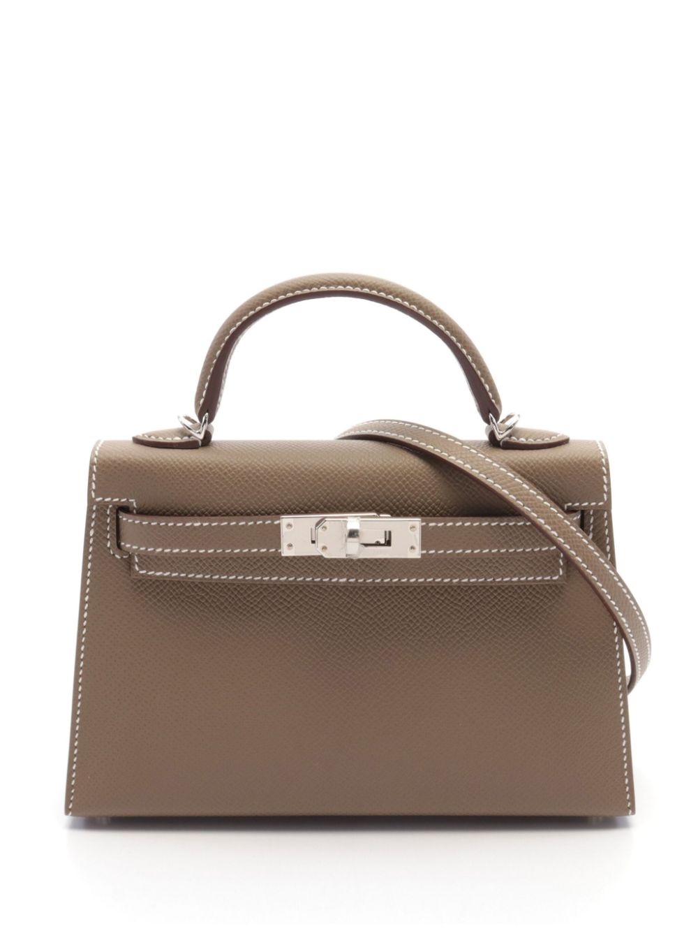 Hermès Pre-Owned 2024 mini Kelly II two-way handbag - Brown von Hermès Pre-Owned