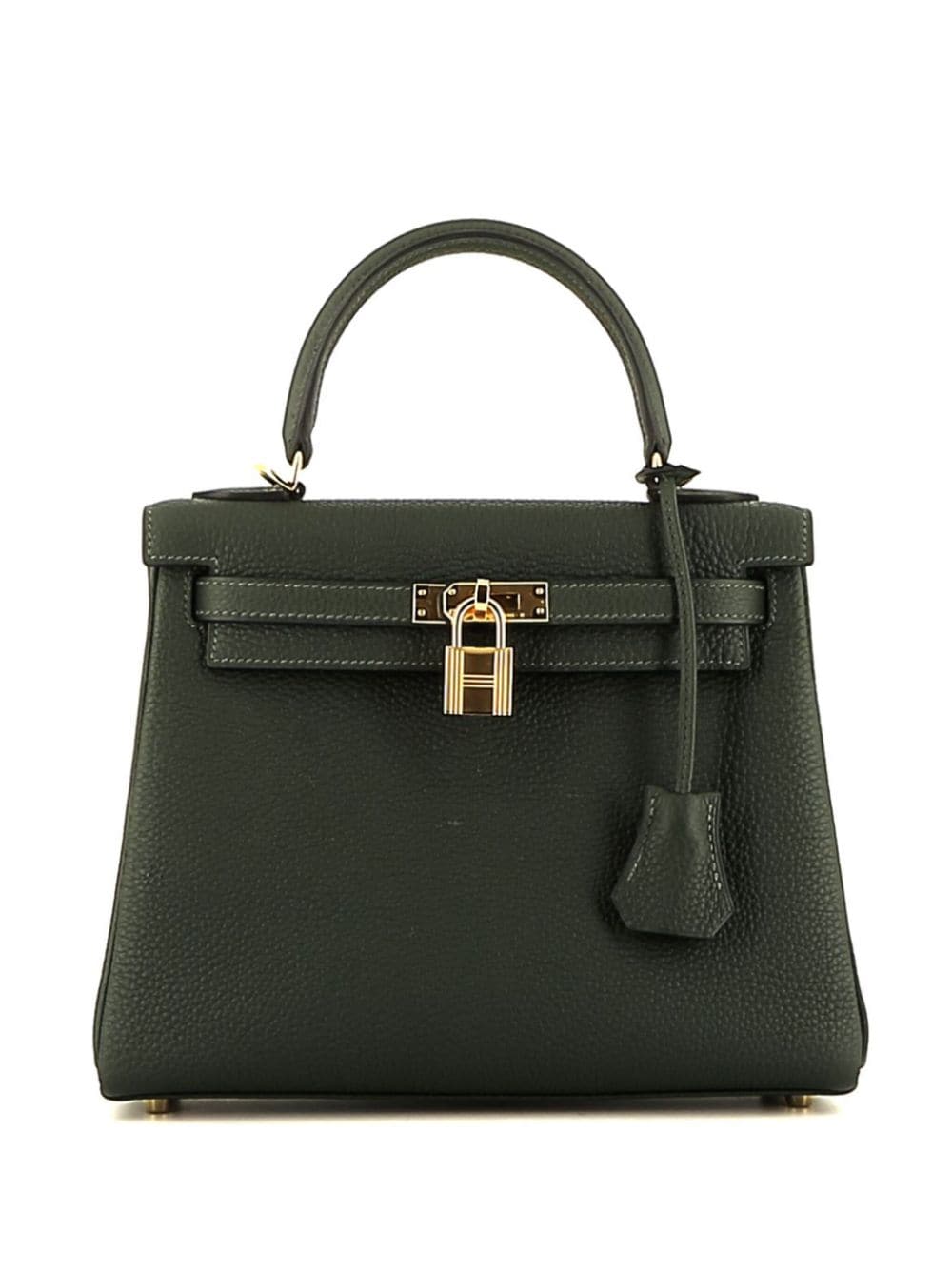 Hermès Pre-Owned Kelly 25 Retourne two-way handbag - Green von Hermès Pre-Owned