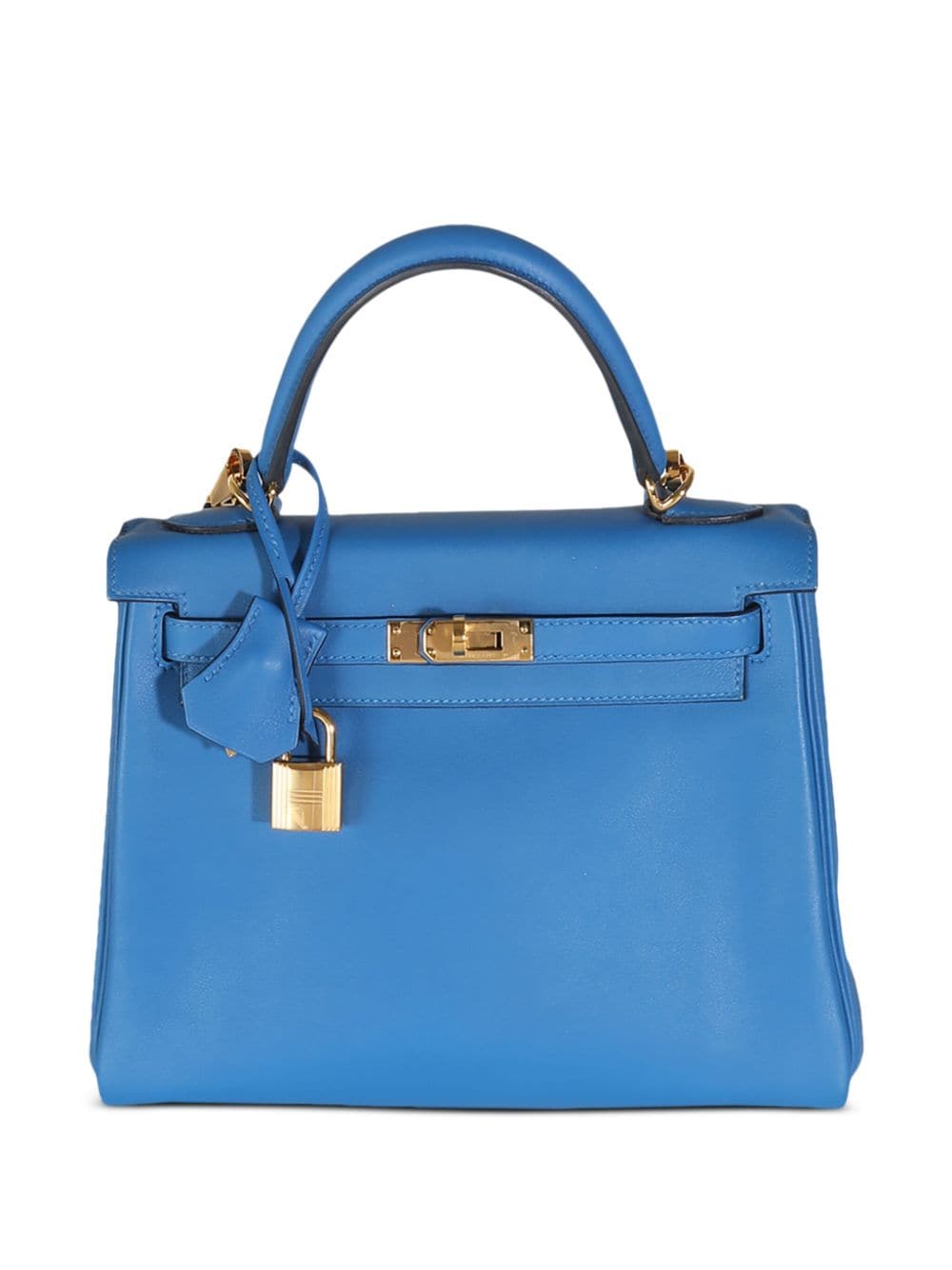 Hermès Pre-Owned Kelly 25 Sellier two-way handbag - Blue von Hermès Pre-Owned