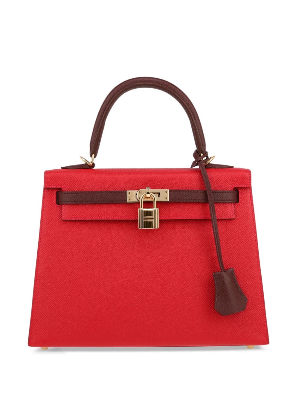 Hermès Pre-Owned Kelly 25 two-way handbag - Red von Hermès Pre-Owned