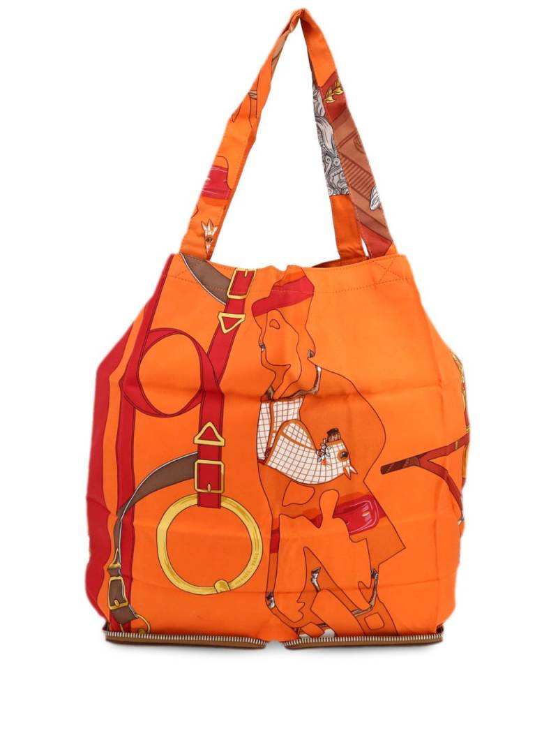 Hermès Pre-Owned Silky Pop tote bag - Orange von Hermès Pre-Owned