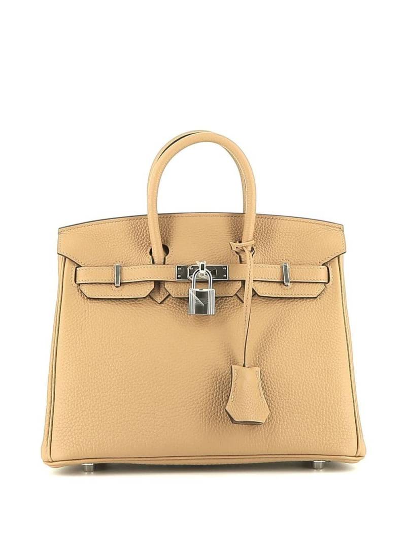 Hermès Pre-Owned pre-owned Birkin 25 handbag - Neutrals von Hermès Pre-Owned