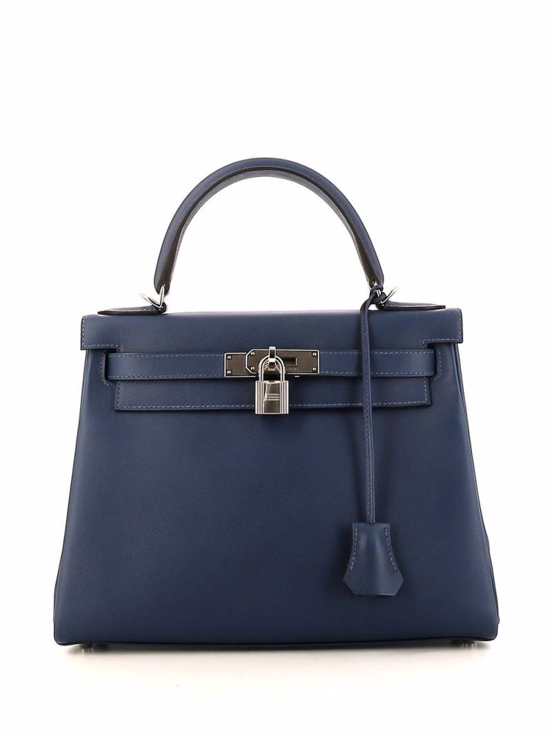 Hermès Pre-Owned pre-owned Kelly 28 two-way bag - Blue von Hermès Pre-Owned